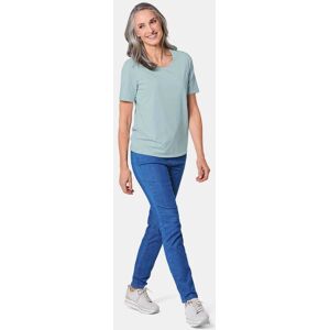 Goldner Fashion Tyylikäs neulospaita ryhdikästä materiaalia - hellblau - Gr. 44  Damen