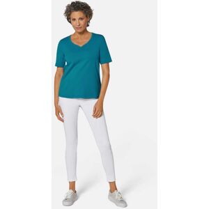 Goldner Fashion T-paita - petrol - Gr. 44  Damen