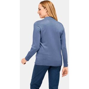 Goldner Fashion Neulepusero - blau - Gr. 23  Damen