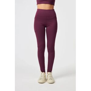 Girlfriend Collective Taskulliset, Korkeavyötäröiset Leggingsit - Kierrätetystä polyesterista  - Plum - female - Size: L