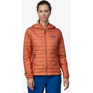 Patagonia Naisten Nano Puff® Hupullinen Kevyttoppatakki  - Sienna Clay - female - Size: L