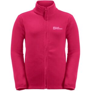 Jack Wolfskin Lasten Taunus Fleecepaita - 100% Kierrätetty polyesteri  - Pink Dahlia - unisex - Size: 152