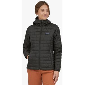 Patagonia Naisten Nano Puff® Hupullinen Kevyttoppatakki  - Black - female - Size: S