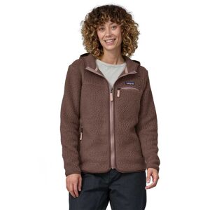 Patagonia Naisten Retro Pile Fleece Huppari - Kierrätettyä Polyesteria  - Dusky Brown - female - Size: L