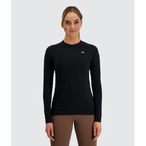 Gymnation Naisten Training Long Sleeve paita - Kierrätettyä polyesteria & Tencel Lyocellia  - Black - female - Size: M