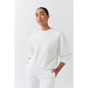 Gina Tricot - Basic sweater - Collegepuserot - White - M - Female - White - Female