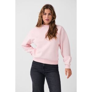 Gina Tricot - Basic sweater - Collegepuserot - Pink - XXS - Female - Pink - Female