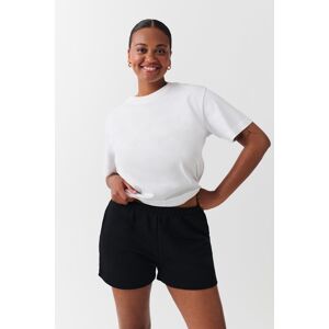 Gina Tricot - Sweat shorts - collegeshortsit - Black - S - Female - Black - Female