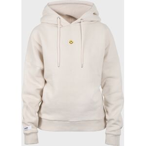 Holdit Smiley Hoodie Light Beige Large Large unisex