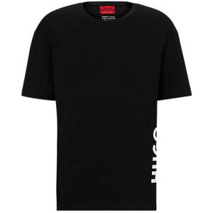 HUGO Cotton-jersey T-shirt with SPF 50+ UV protection