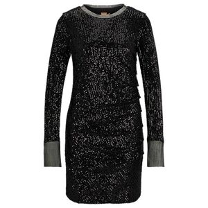 Boss Slim-fit dress with sequin embellishments