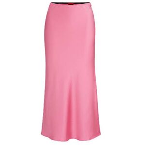 HUGO Maxi skirt in satin with side slit