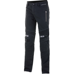 Ajofarkut Alpinestars As-Dsl Ryu Tech Riding Denim Musta