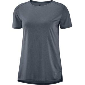 Salomon Outline Summer W Tee - Ebony - XS