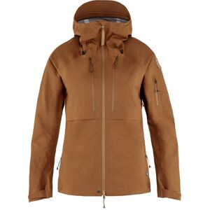 Fjällräven Keb Eco-Shell Women's Jacket - Chestnut - S