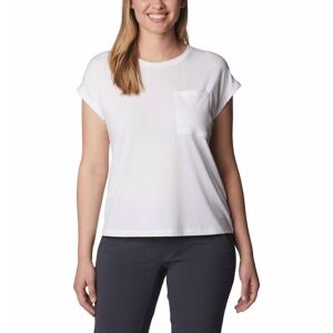 Columbia Women's Boundless Trek Tee SS - Navy - M