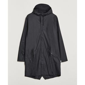 RAINS Long Jacket Black - Hopea - Size: One size - Gender: men