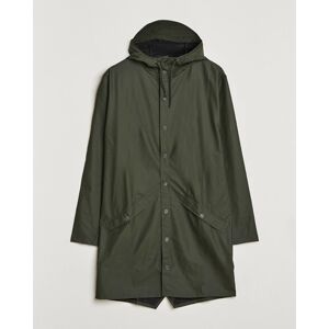 RAINS Long Jacket Green - Harmaa - Size: W29 W30 W31 W32 W33 W34 W36 - Gender: men