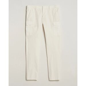 Dondup Eddie Cargo Pants Off White - Harmaa - Size: W29 W30 W32 W33 W34 W36 W38 - Gender: men
