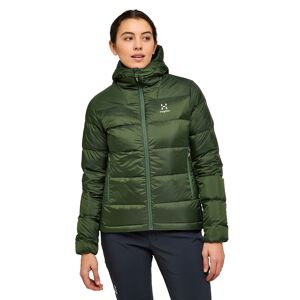 Haglöfs Bield Down Hood Women Seaweed Green  - Size: M