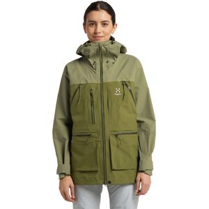 Haglöfs Vassi GTX Pro Jacket Women Olive Green/Thyme Green  - Size: S