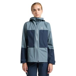 Haglöfs Roc Sheer GTX Jacket Women Steel blue/Tarn blue  - Size: XL