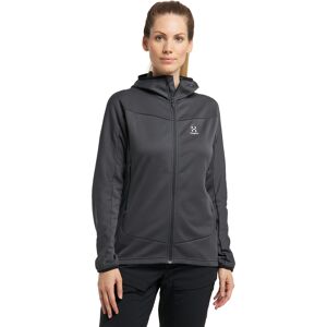 Haglöfs Frost Mid Hood Women Magnetite  - Size: XL