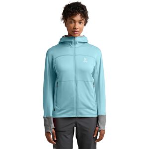 Haglöfs Betula Hood Women Frost Blue/Concrete  - Size: XL