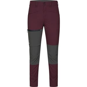 Haglöfs Lite Slim Pant Women Aubergine/Magnetite  - Size: 42