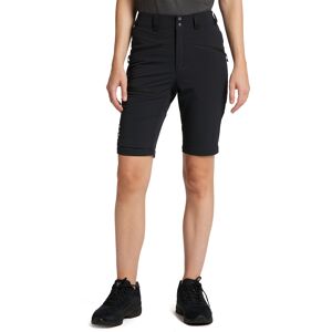 Haglöfs Mid Slim Shorts Women True Black  - Size: 38