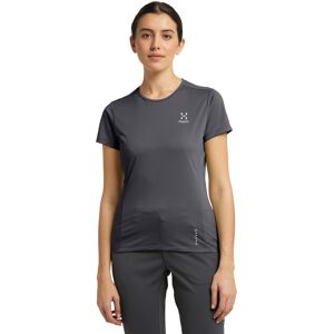 Haglöfs L.I.M Tech Tee Women Magnetite  - Size: S