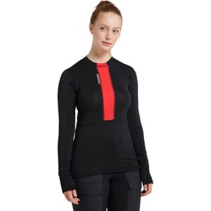 Haglöfs L.I.M ZT Base Women True black/Zenith red  - Size: XL