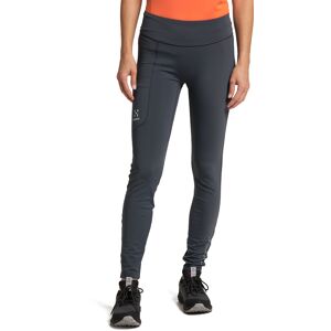 Haglöfs L.I.M Leap Tights Women Magnetite  - Size: XL