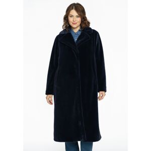 Yoek (YK) Blazer coat faux fur blue (230) 52 (52) Women