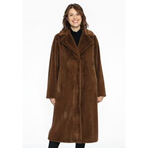 Yoek (YK) Blazer coat faux fur mid brown (282) 44 (44) Women