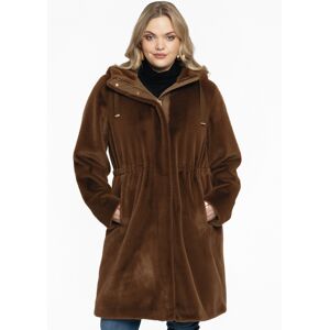 Yoek (YK) Parka faux fur mid brown (282) 52 (52) Women