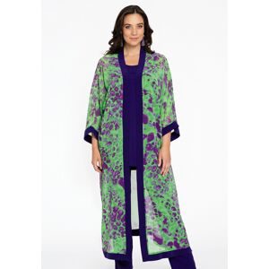 Yoek (YK) Kimono FIERCE green (240) 42/44 (42/44) Women