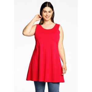 Basics (B) Singlet wide bottom COTTON red (260) 46/48 (46/48) Women