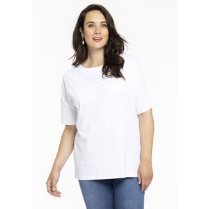 Basics (B) T-shirt wide COTTON white (201) 46/48 (46/48) Women
