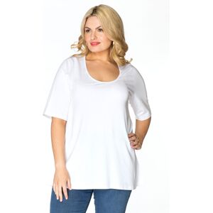 Basics (B) T-shirt A-line VISCOSE white (201) 42/44 (42/44) Women