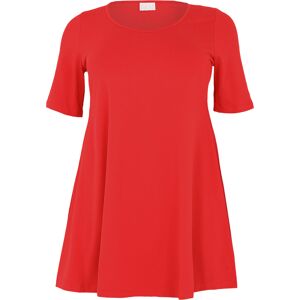 Basics (B) Tunic wide bottom ORGANIC COTTON red (260) 38/40 (38/40) Women