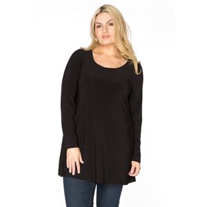 Basics (B) Tunic long sleeve flare DOLCE black (210) 46/48 (46/48) Women