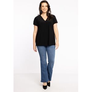 Black Label (BL) Shirt central pleat DOLCE black (210) 58/60 (58/60) Women