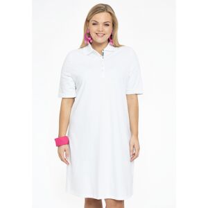 Yoek (YK) Polo dress white (201) 58/60 (58/60) Women