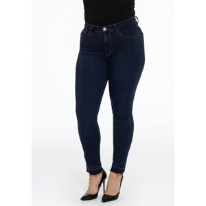 Basics (B) Ripped bottom jeans dark indigo (236) 42 (42) Women