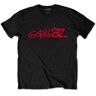 Bengans Gorillaz - Gorillaz Unisex T-Shirt: Logo (Black)