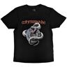 Whitesnake Unisex T-Shirt: Silver Snake (Large)