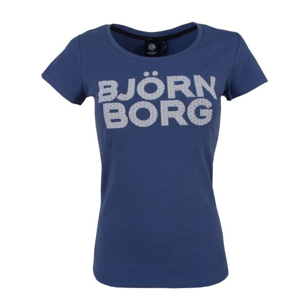 Björn Borg Sport Tamira SS Tee - Navy-2 * Kampanja *  - Size: 021140-011001-641 - Color: Merensininen