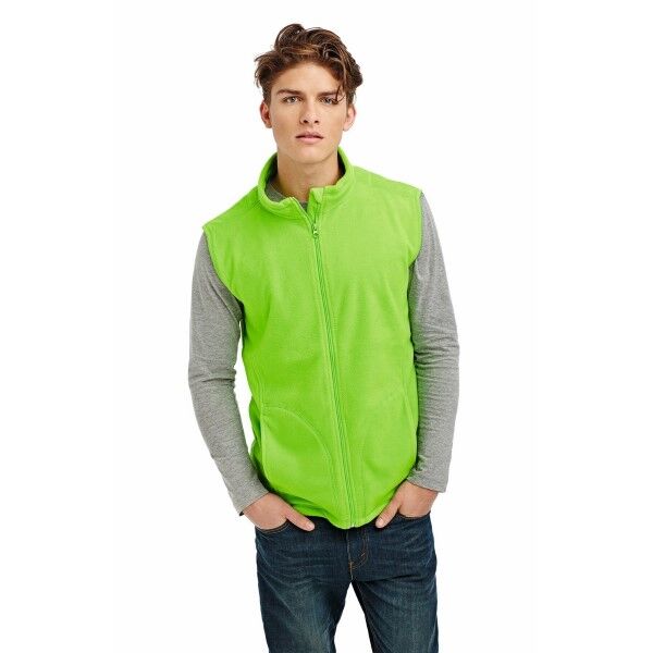 Stedman Active Fleece Vest For Men - Green  - Size: ST5010 - Color: vihreä