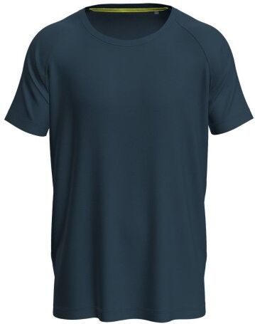 Stedman Active 140 Raglan For Men - Navy-2  - Size: ST8410 - Color: Merensininen